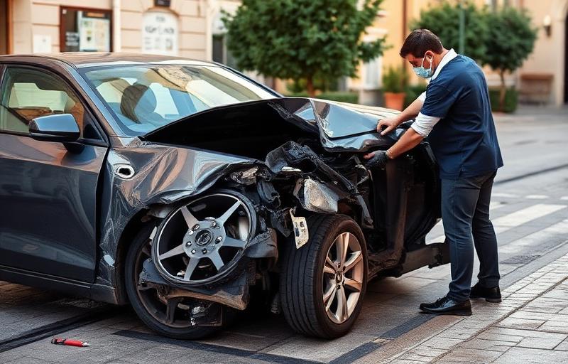 Vendere un'auto incidentata a Milano: come funziona